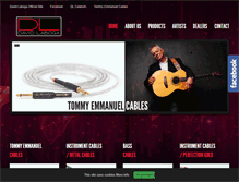 Tablet Screenshot of dlcables.com